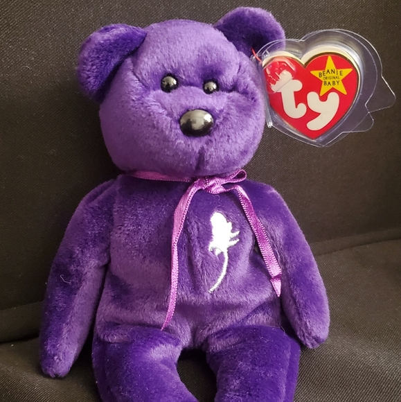 Ty Beanie Baby Princess Bear Other - Ty Beanie Baby Princess Bear 1997